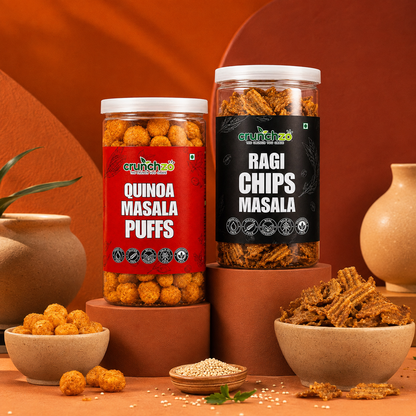 Crunchzo Spicy Snack Combo