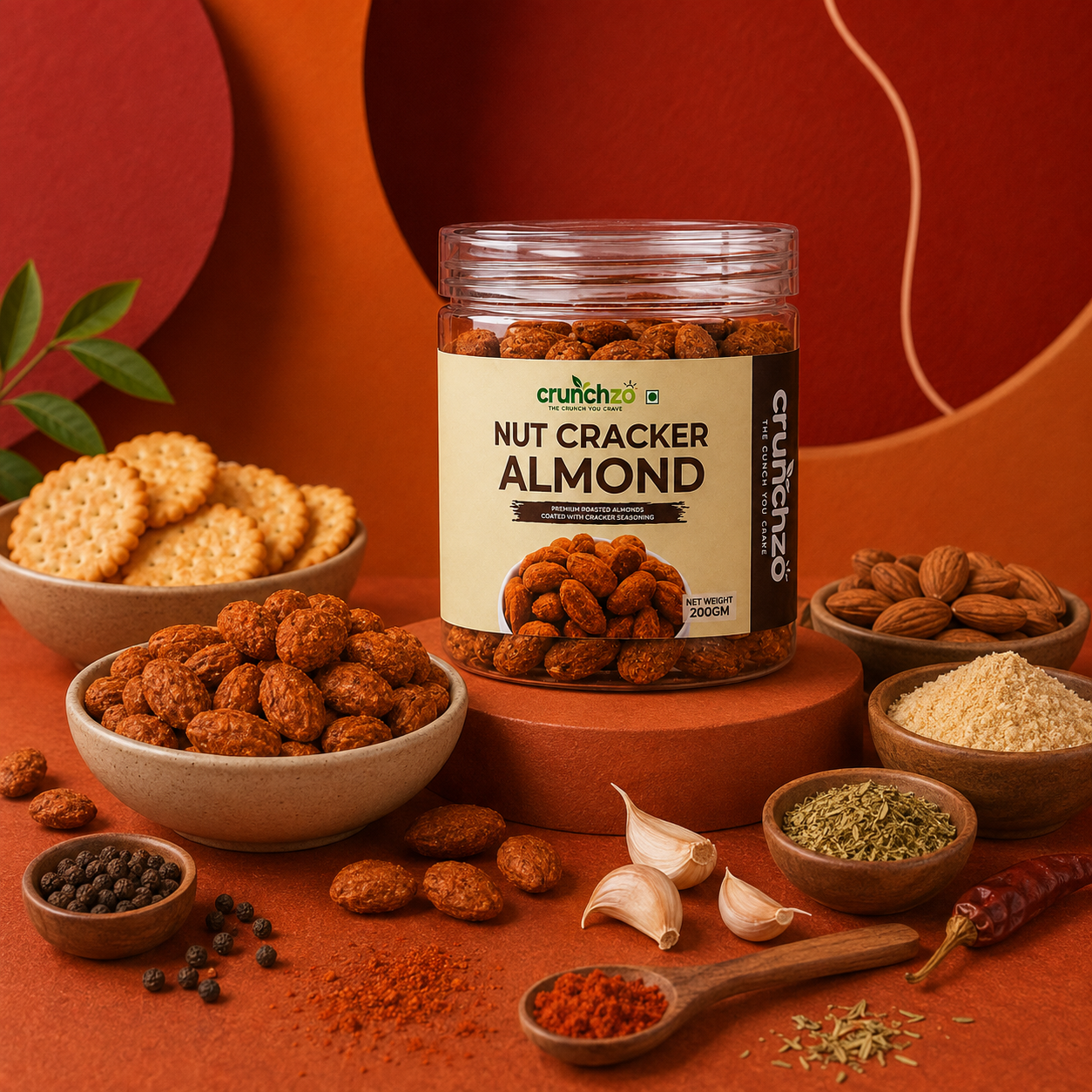 Crunchzo Nut Cracker Almonds