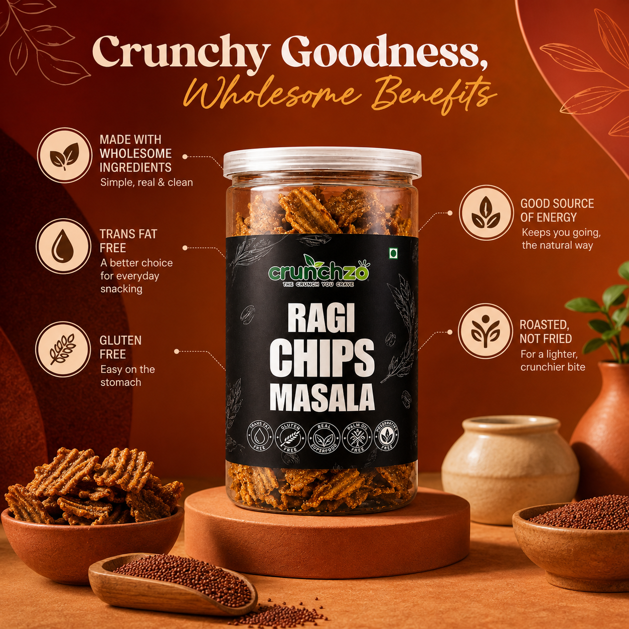 Ragi Masala Chips