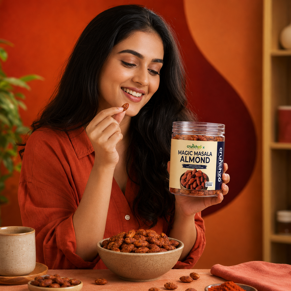 Crunchzo Magic Masala Almonds