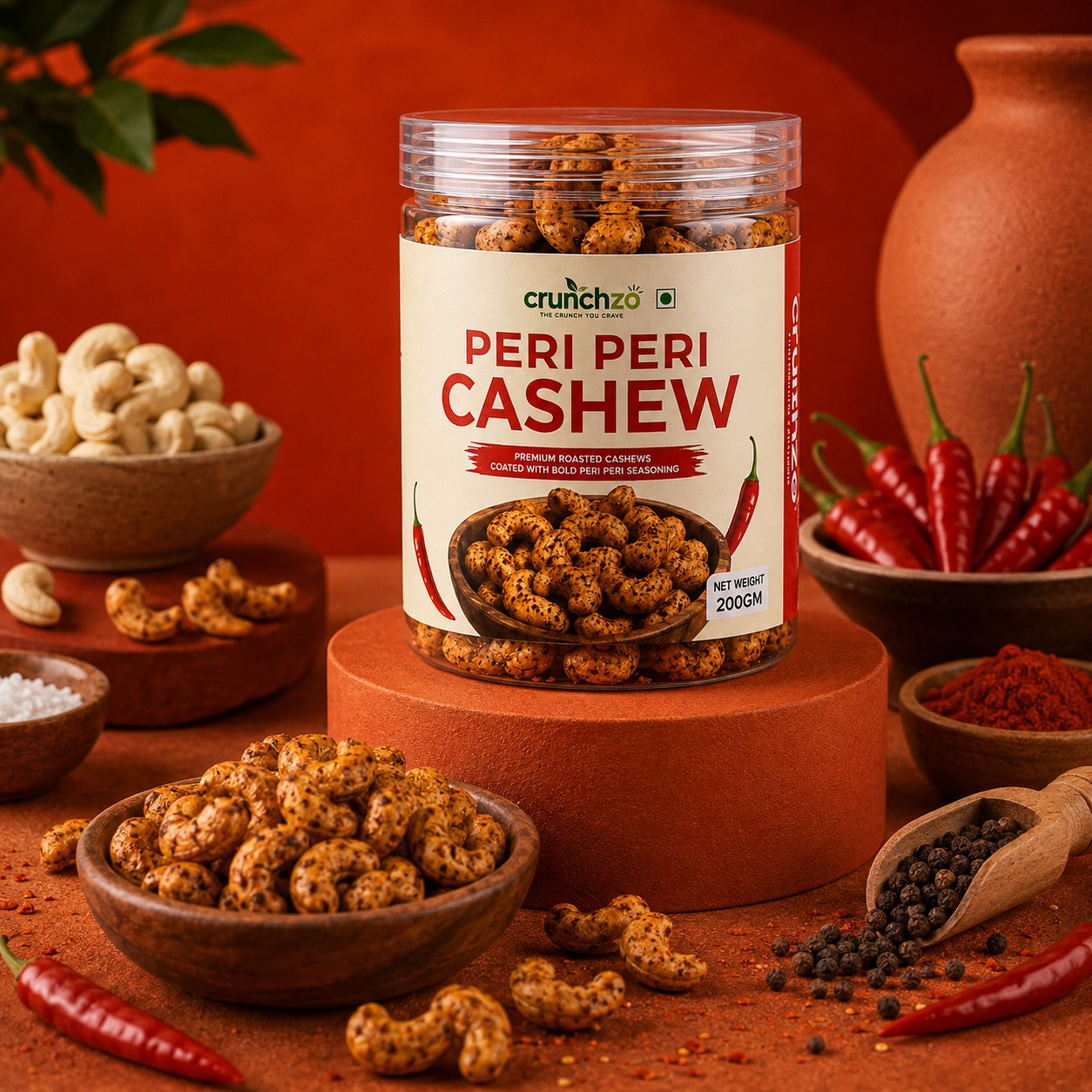 Crunchzo Peri Peri Cashew
