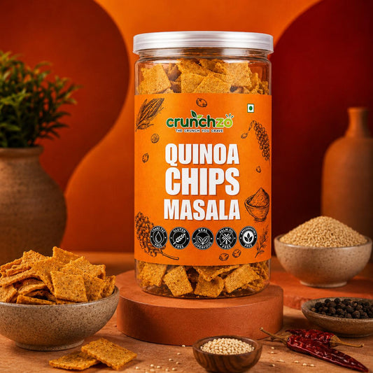 Quinoa Masala Chips