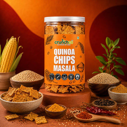 Quinoa Masala Chips