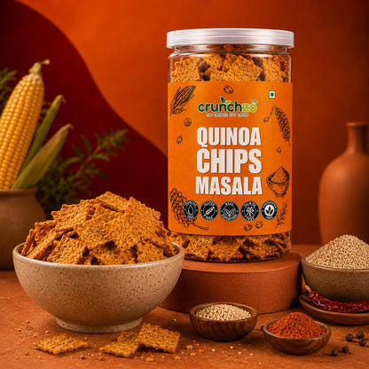 Quinoa Masala Chips