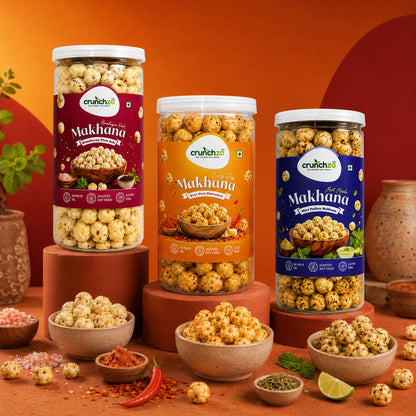 Crunchzo Makhana Trio Combo
