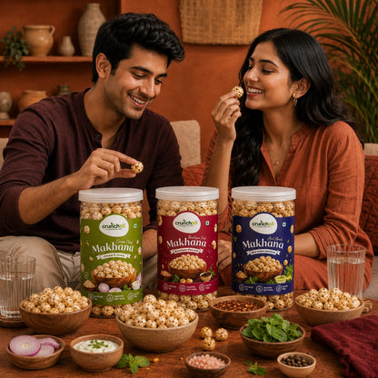 Crunchzo Makhana 3-Flavour Combo