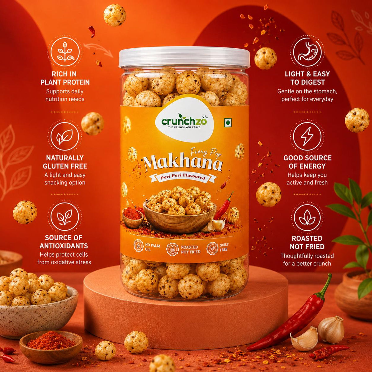 Peri Peri Makhana