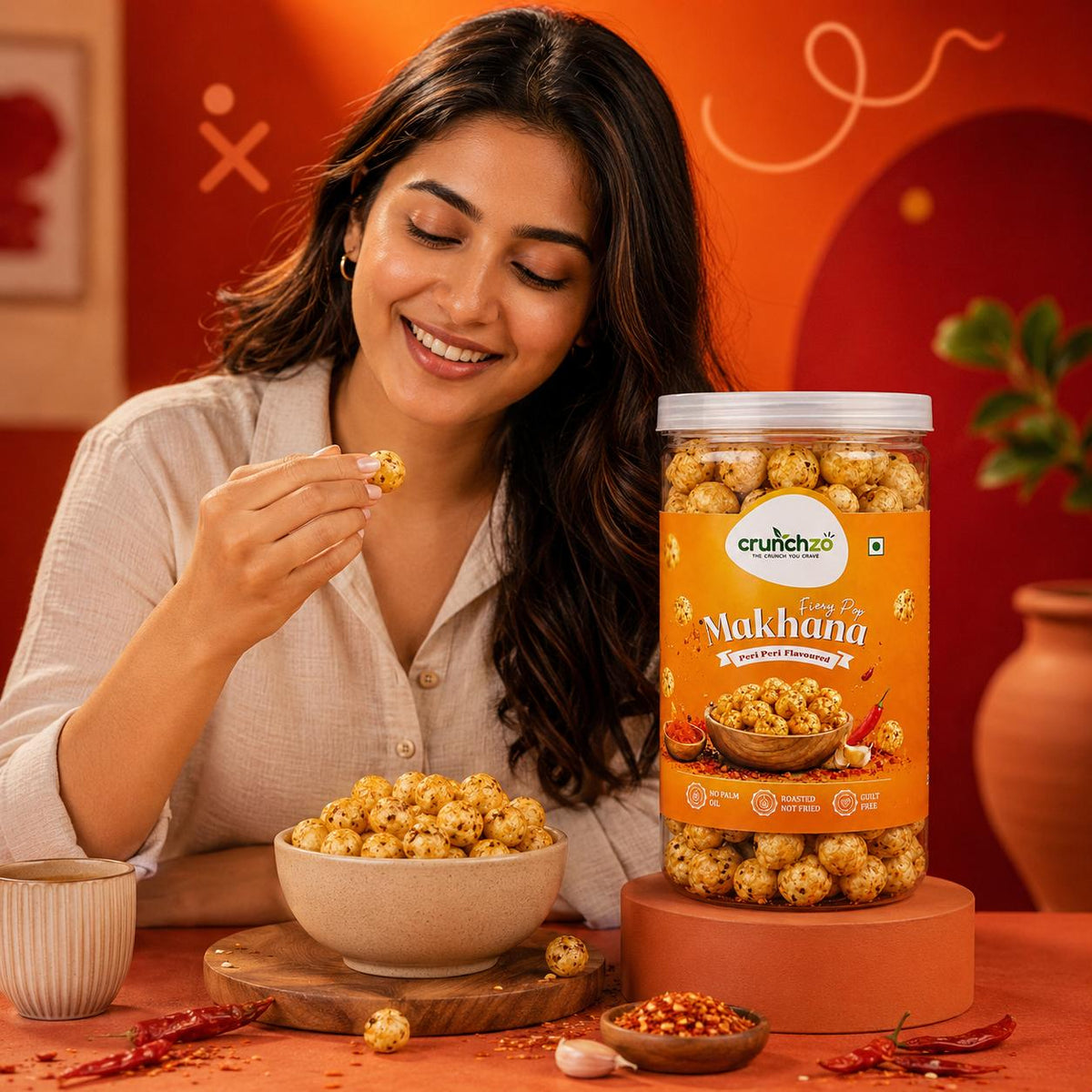 Peri Peri Makhana