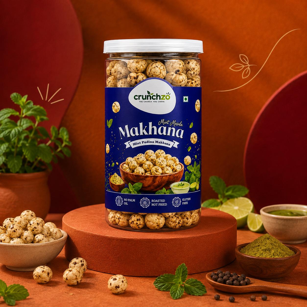 Mint Pudina Makhana