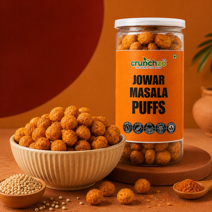 Jowar Masala Puffs
