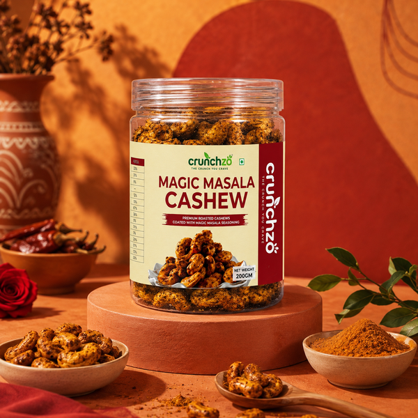 Crunchzo magic-masala cashew