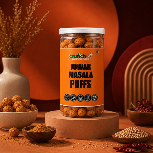 Jowar Masala Puffs