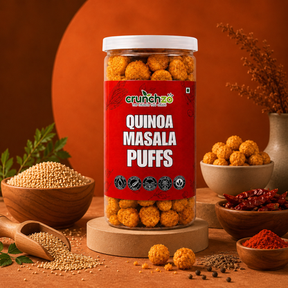 Quinoa Masala Puffs