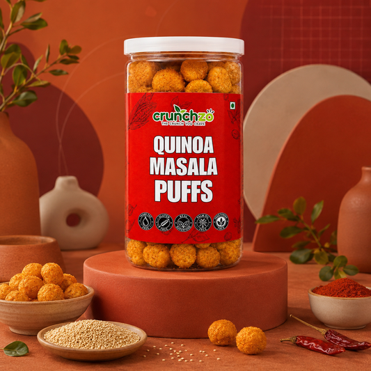 Quinoa Masala Puffs